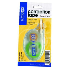 Коректор стрічковий Economix Е41301, 5мм*8м