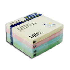 Блок для нотаток 76х76х100л BМ.2312-99, асорті
