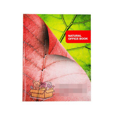 Книга  А4 офсетна 192арк. тверда ламінинована  клітинка