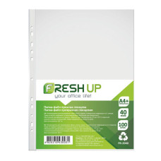 Файли А4+ Fresh UP FR-20-40, 40мкм, глянсові, 100шт/уп