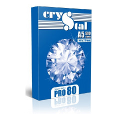 Папір А5/80/500арк. Cristal Pro80