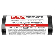 Пакет для сміття OPTIMUM, 35л 45*54 50шт чорний