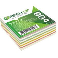 Блок паперу для нотаток 85х85мм 400арк , Fresh Up FR-2211 , мікс не клеєний